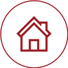 Icon depicting a residential home